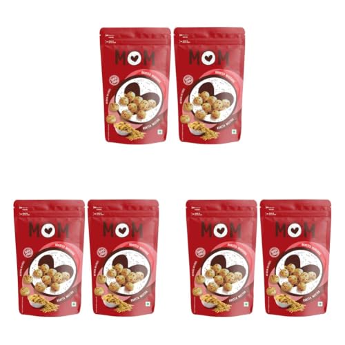 Image of MOM - Meal of the Moment, Roasted Khatta Meetha Makhana (Pack of 6), 52g /64g - Gluten Free | Anti Oxidants | MSG Free | Zero Trans Fat | No added Preservatives and No Artificial Flavours | No Onion No Garlic