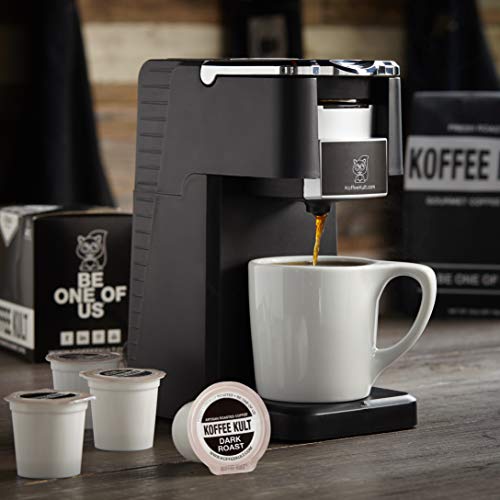 Koffee Kult Premium Dark Roast Coffee Single Serve Coffee Cups In Pods For Keurig 2.0 Coffee Brewers- 64 Count #TOP2