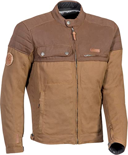Ixon Borough veste textile de moto marron pour rouler protégé sans sacrifier son look