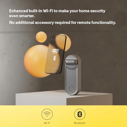Yale - Linus Smart Lock L2 - Silber - 05/103210/SI - Schlüsselloser Zugang - DIY-Installation - Fernverriegelung/-entriegelung | Virtuelle Schlüssel - Echtzeit-Benachrichtigungen - Yale Home App – Bild 5