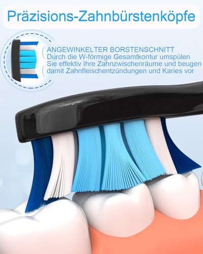 Sulkiwe Ersatzbürsten Kompatibel mit Philips Sonicare Elektrische Zahnbürste, Aufsätze passend für Philips Sonicare Diamond Protective 9000 4500 4300 7300 2000 3100 5100, 16er – Bild 4