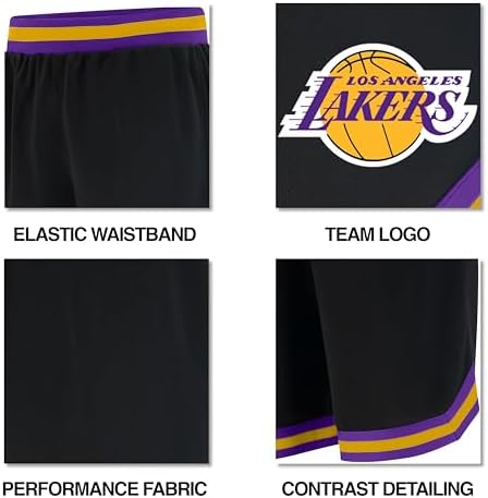 Ultra Game NBA Men's Active Knit Basketball Training Shorts - 4