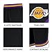 Ultra Game NBA Official Men’s Active Knit Basketball Training Shorts - Unisex, Brooklyn Nets, Black, X-Large
