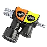 AQUATEC Diving Duo-Alert Air Powered Surface & Underwater Signaling Device Scuba Dive BC BCD Gear, Model I (Standard)