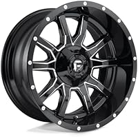 Fuel Off-Road Vandal Gloss Black w/Milled Accent Wheels 18 In 18x9 +01 D62718909849