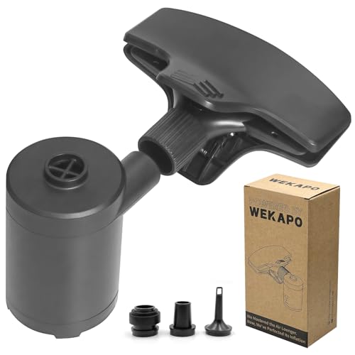 WEKAPO Portable Electric Air Pump & Nozzle Set for Air Loungers - image 1