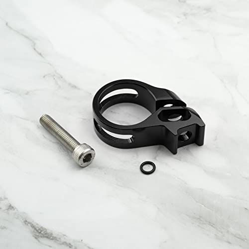 Be In Your Mind Fahrrad Schalthebel Klammer Ersatz Kompatibel mit Sram X7 X9 X0 XX X01 XX1 Auslöser Schalthebel Aluminium-Legierung 45x32x12mm Schwarz