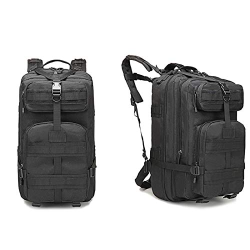 EJDTOP Mochila Tática Militar, Mochila de viagem 35L à prova d'água para Camping, Caça, Caminhada,