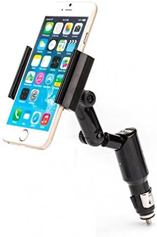 Car Mount Compatible with Motorola Moto e6, Charger Holder DC Socket USB Port Cradle Swivel Plug-in for Moto e6 Phone