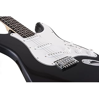 Rockjam Kit de guitare électrique de la taille complète de avec ampli de guitare de 10 watts, cours de guitare, sangle… - Les Beatles, Paul McCartney, John Lennon, RIngo Starr, George Harrison Rockjam Kit de guitare électrique de la taille complète de avec ampli de guitare de 10 watts, cours de guitare, sangle… – Image 4