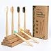 Produktbild Bambus Zahnbürsten, 8PCS Holzzahnbürste für Erwachsene Biologisch abbaubare Zahnbürste Bambus Plastikfrei, BPA Frei, Umweltfreundliche, Unabhängige Verpackung by Wirhaut