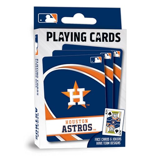 Baraja de cartas Póker MLB Houston Astros 54 cartas