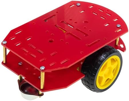 robotistan REX Chassis Serisi Platforma  ok Ama l  Mobil Robot Platformu - K rm z