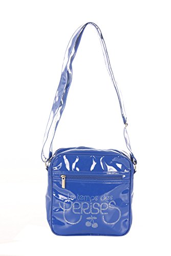 Sac bandoulière Le Temps des Cerises Rumba 13 noir pour femme
