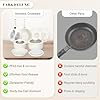 Ray Bear 13 Pcs Pots and Pans Set, Nonstick Cookware Set with Lids and Detachable Handle, PFAS & PFOA Free, Non-Toxic Healthy Kitchen Cooking Set #5