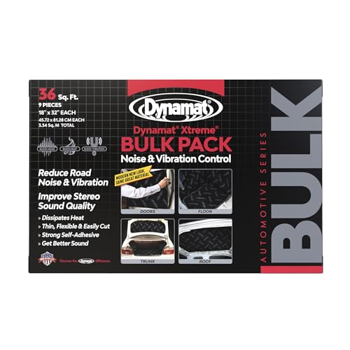 Dynamat Xtreme Sound Deadening Car Insulation Bulk Pack...