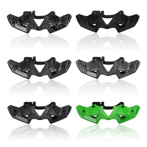 Aileron avant nu pour Kawasaki Z900 2020-2024 kit d'ailes aérodynamiques aspect carbone forgé - 5
