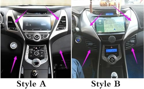 Panneau de commande central intérieur Hyundai Elantra MD 2012-2016 rénové