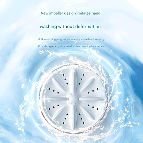 Mini washing machine pliable pour laver le linge délicat en voyage - 7