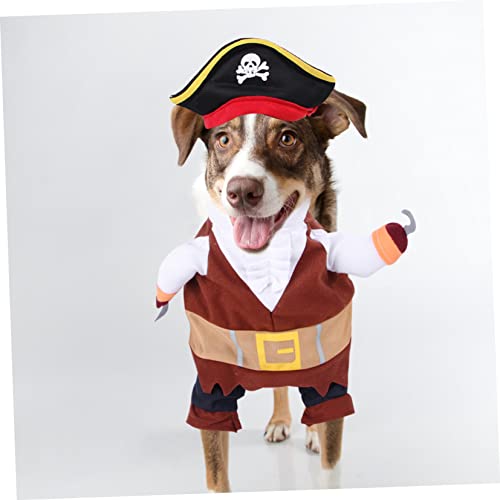 Disfraz Pirata para Perro S en Algodón Transpirable miniatura 5