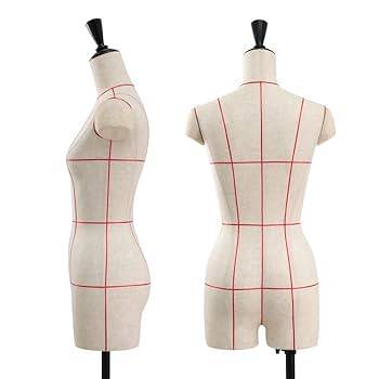 Amazon.co.jp: 日本製 洋裁用ボディ ライン入りトルソー 9号 肩