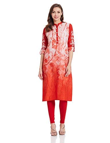 Indian Avatar Women's Straight Kurta 