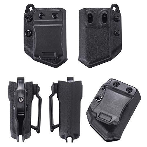 2-Pack Universal Mag Carrier Iwb/Owb Magazine Holster Fit: 9Mm/.40 Double Stack Magazines #TOP4