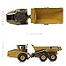 Risopen Kipplaster 1:50 Kipplaster Modell Mini Dumper Spielzeug LWK Modell Spielzeug für Erwachsener und Kind(gelb)