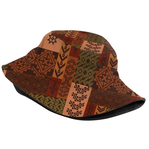 Image of Bucket Hat for Women Men, Fashion Print Outdoor Beach Hat Packable Sun Cap for Travel Hiking