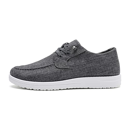 Image of Betrue Lightweight Boat Shoes for Women, Womens Casual Loafers, Womens Slip On Deck Shoes, Breathable Canvas Sneakers for Women