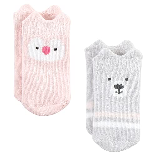 Image of Hudson Baby Baby 8-pack Cotton Rich Newborn and Terry Socks