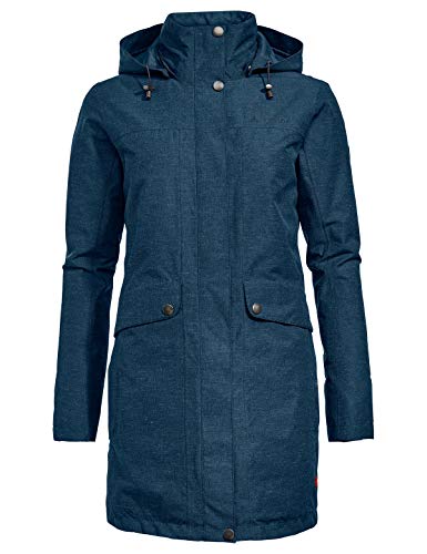 Preisvergleich Produktbild VAUDE Damen Limford Coat, Mantel Jacke, baltic sea, 40 (M)