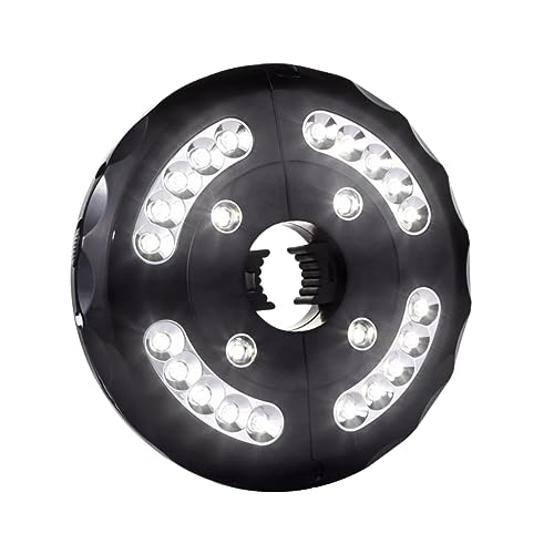 Tobbomey 30828U38724 LED Sonnenschirmbeleuchtung Schwarz