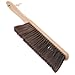 KALLORY Wood Handle Counter Brush Fireplace Brush Hand Broom Wooden Bench Soft Broom Wood Floors Hand Dusters for Cleaning Wooden Bed Brush Wooden Handle Bamboo Soft Brush