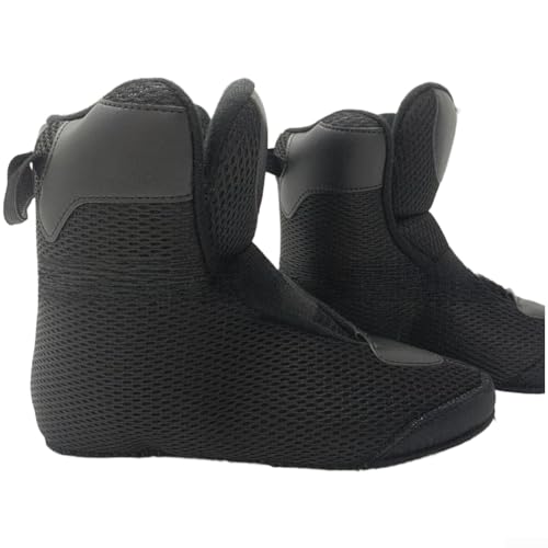 Patines de ruedas de poliuretano con capa interior de espuma más gruesa para una mejor amortiguación en entornos de pista de hielo con suela antideslizante TPR y diseño de rueda aerodinámico (41)