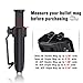 Forcenter Mag Carrier IWB/OWB Magazine Holster Kydex Mag Holder to Fit 9mm/.40 Double Stack - Ambidextrous Concealed Carry Holster with Adjustable Retention