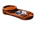 mimiliy Phantom Phantom Negro Plegable Acero Inoxidable Chimenea Solid Madera Cenicero Cenicero (Color : H02)