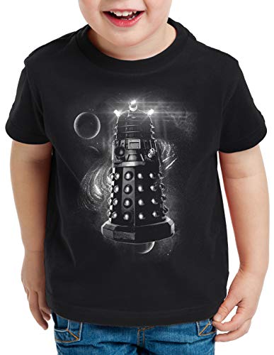 style3 Eternal Dalek T-Shirt pour Enfants Box Tar dis dr Doctor, Taille: