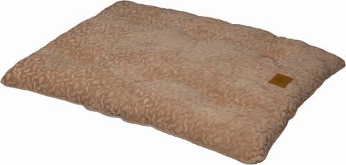 Precision Pet 30 x 40 SnooZZy Cozy Comforter Pet Pillow in Hearts and Waves, Caramel