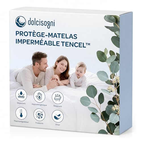 Alèse Imperméable 120x190 Anti-Transpiration Thermorégulatrice