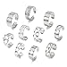 ONBRIG Toe Rings for Women Adjustable Toe Rings for Women Open Toe Ring Summer Beach Foot Jewelry (B - G)