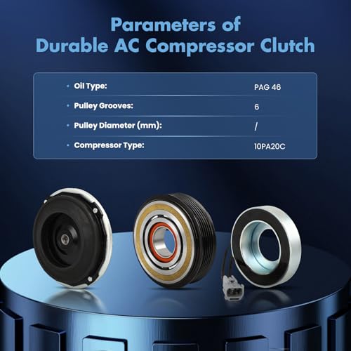 Image of ECCPP A /C Compressor Clutch for Jeep Renegade 2.4L 2015-2021
