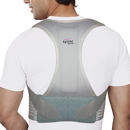 TYNOR Posture Corrector, Grey, Small, 1 Unit