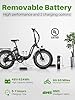 LAIFOOK Folding Electric Bike for Adults with 500W Motor (Peak 720W),20" 4.0 Fat Tire Ebike,48V 13Ah Removable Battery UL 2849 Certified, Adults Electric Bicycles E-Bike,7-Speed and Front Suspension #2