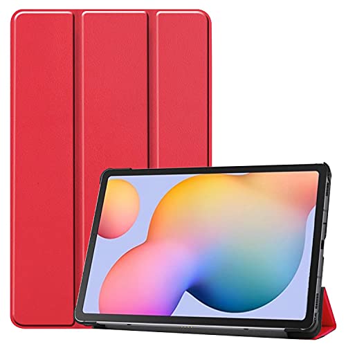 Wuzixi Funda Tablet para Motorola Moto Tab G70 11.0, Auto Wake/Sleep, Cuero Carcasa con Soporte Función, Carcasa Case para Motorola Moto Tab G70 11.0.Rojo