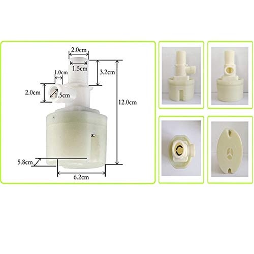 Válvula de flotador integrada de 1/2 pulgada para regular el agua de forma automática 5