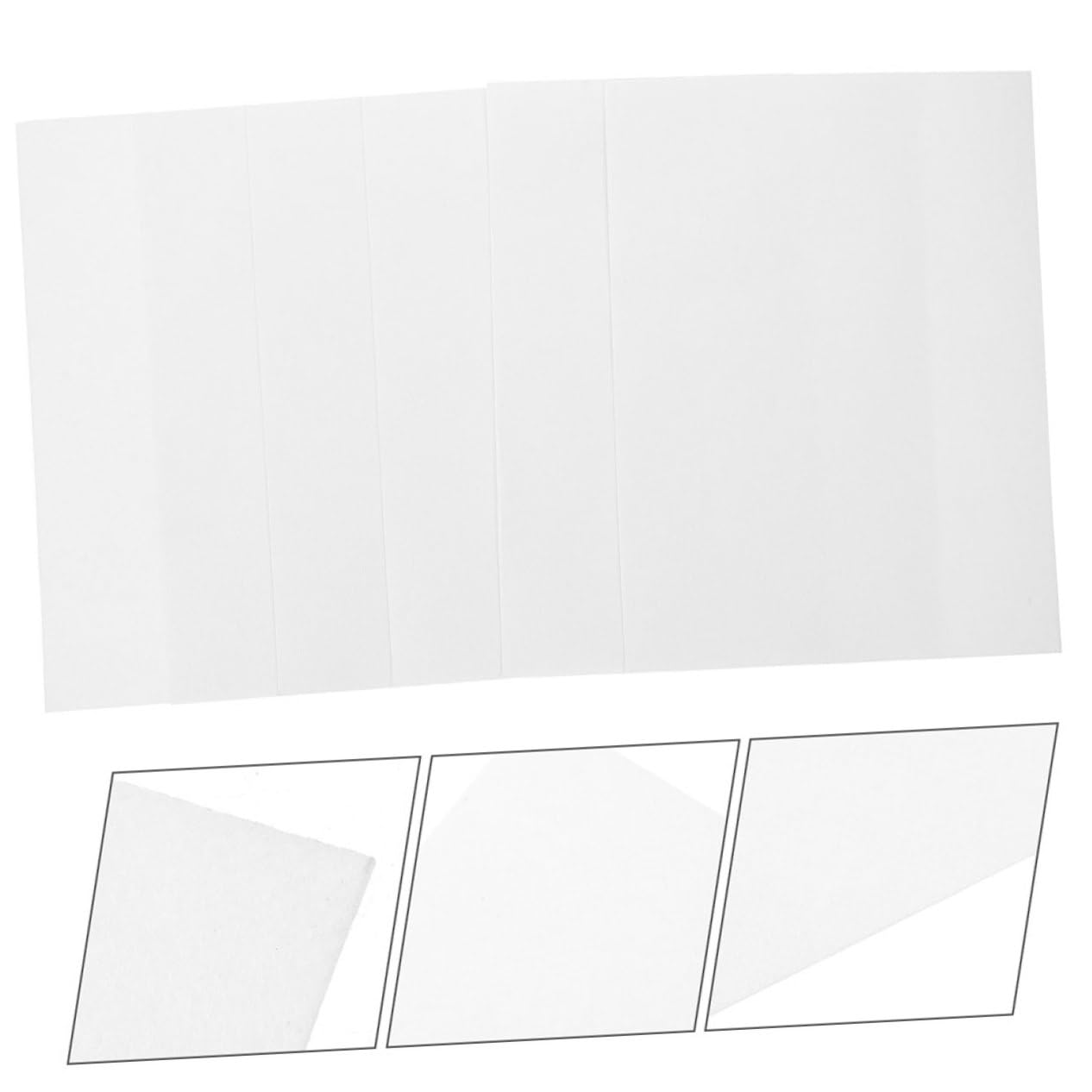 Gogogmee Embroidery Accessories 10pcs Water-Soluble Stabilizer Stabilizer for Embroidery Machines A5 Size