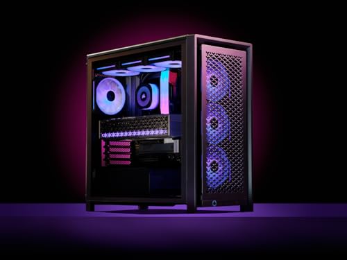 Image of CORSAIR Frame 4000D Vault Series Modular Mid-Tower ATX PC Case - High Airflow, InfiniRail Fan Mounting System, Modular Customization, Spacious Interior, GPU Anti-Sag - Galaxy