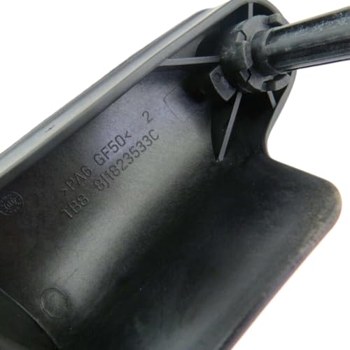 Levier capot TT TTS TTRS commande déblocage habitacle compatible référence 8J1823533B plastique noir