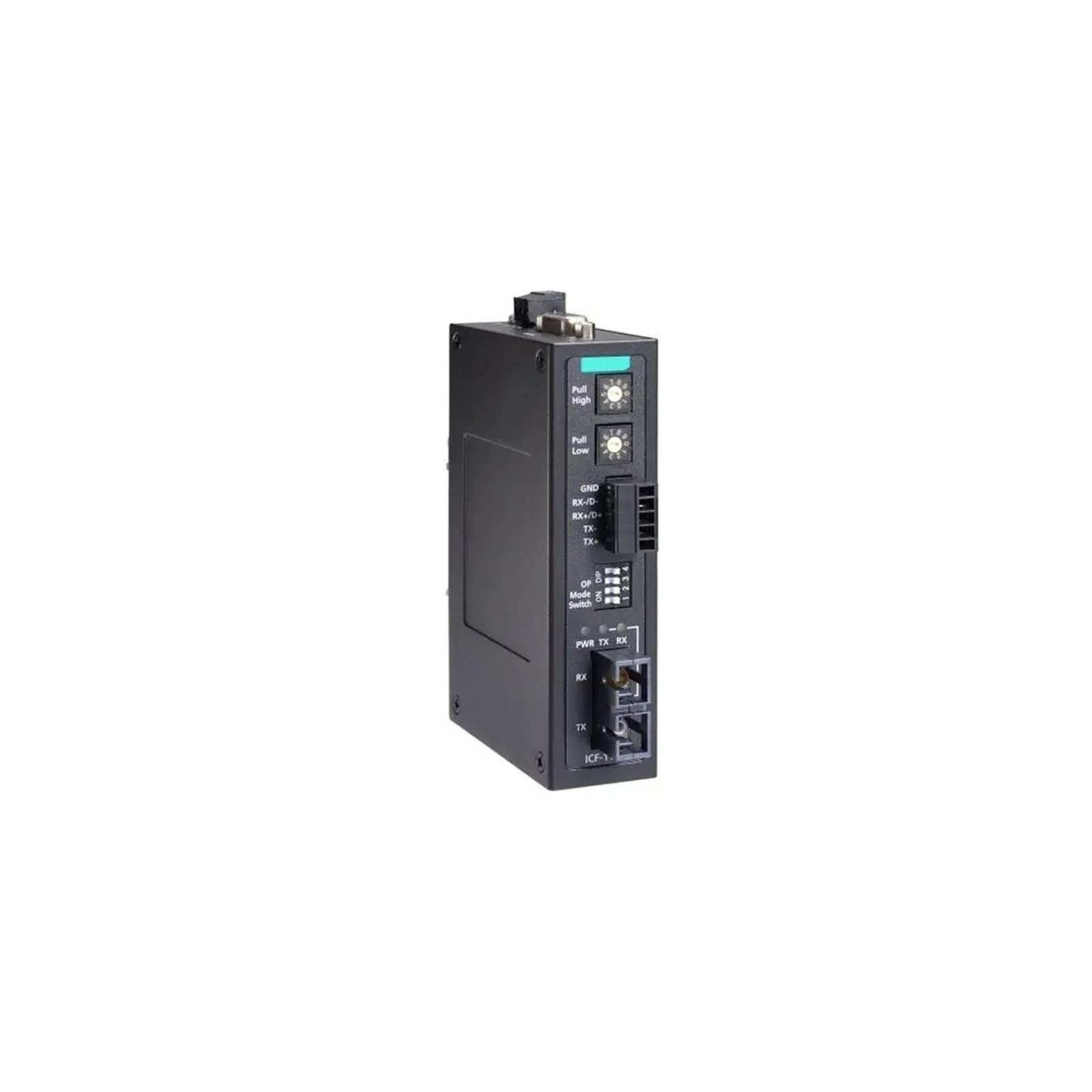 Convertisseur Industriel isolé ICF-1150I-M-ST-T série vers convertisseur Fibre Optique
